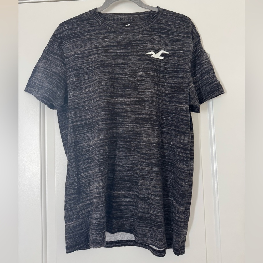 Hollister Charcoal Heather Short Sleeve Tee